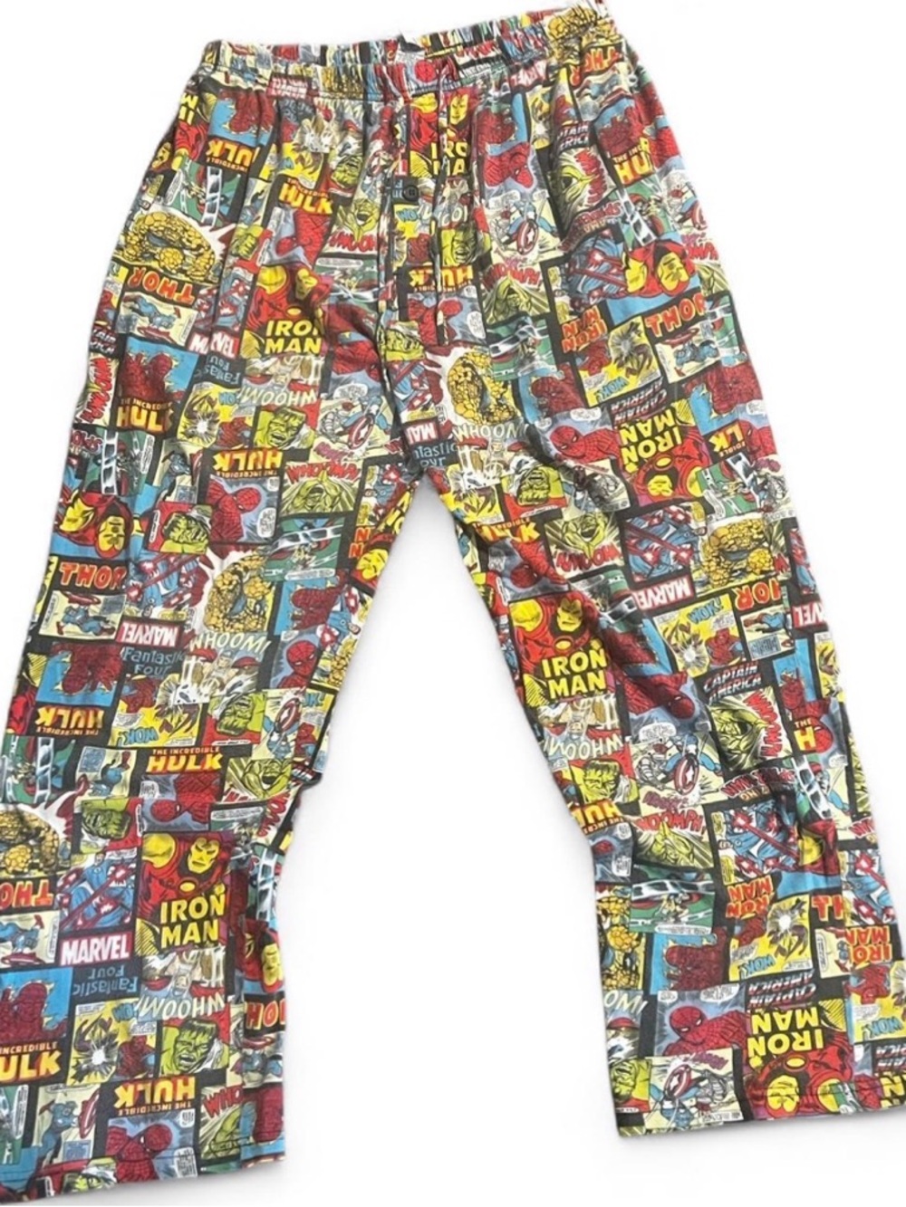 Marvel Men’s Vintage  Comic Pants